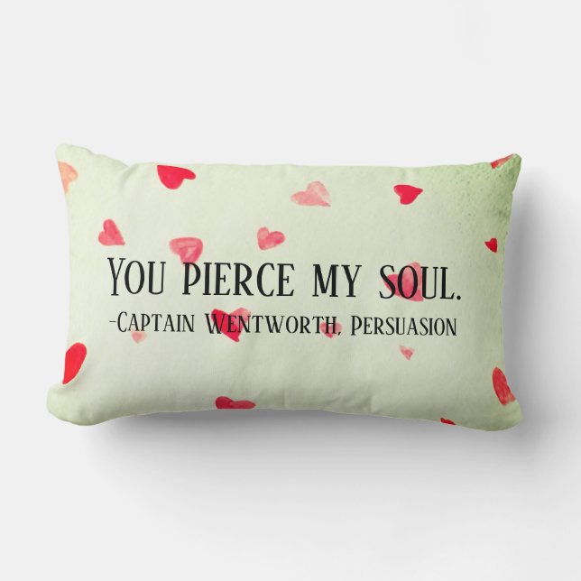 Captain Wentworth Pillow Lendenkissen (Vorderseite)