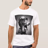 Captain Whippet T-Shirt (Vorderseite)