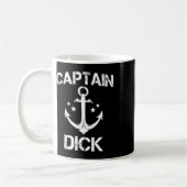 Captain Willy Funny Birthday Personalisiert Name B Kaffeetasse (Links)
