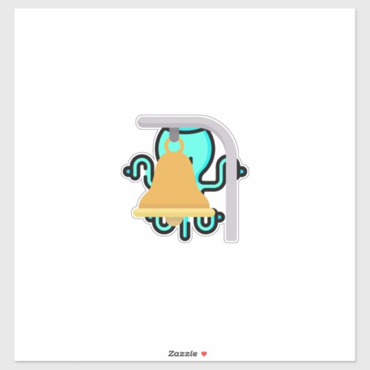 Captain's Bell Aufkleber (Blatt)