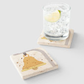 Captain's Bell Steinuntersetzer (Seitenansicht)