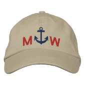 Captain's Cap by SRF Bestickte Baseballkappe (Vorderseite)