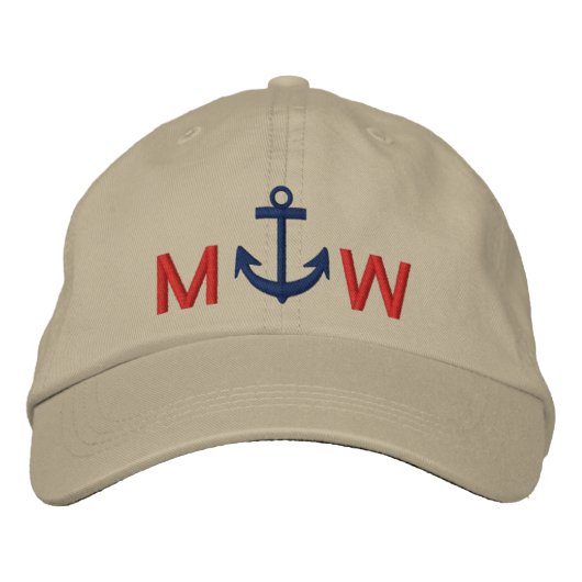 Captain's Cap by SRF Bestickte Baseballkappe (Vorderseite)