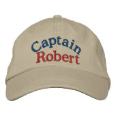 Captain's Cap by SRF Bestickte Kappe (Vorderseite)
