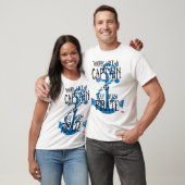 Captain's Code - hart arbeiten, Wildes T-Shirt für (Unisex)