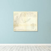 Captain's Island E, W Leinwanddruck (Insitu (Holzboden))