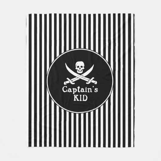 Captain's Kid Fleecedecke (Vorderseite)