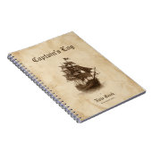 Captain's Log Notebook Notizblock (Rechte Seite)