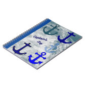 Captain's Log Spiral Fotobook Notizblock (Linke Seite)