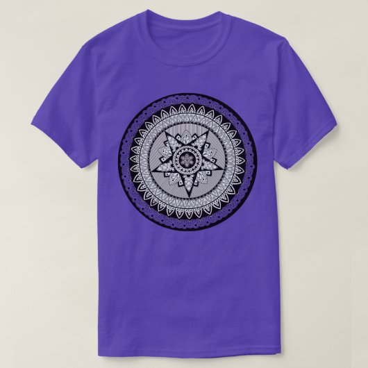 Captains Schild Mandala T-Shirt (Design vorne)