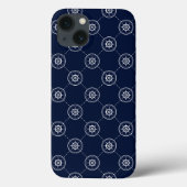 Captain's Wheel Pattern Case-Mate iPhone Hülle (Rückseite)