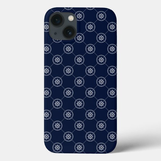 Captain's Wheel Pattern Case-Mate iPhone Hülle (Rückseite)