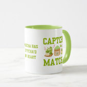 CAPTCHA DA MATCHA Fun Latte Drinker Tasse (VorderseiteRechts)