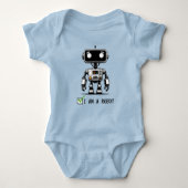 Captcha Robot - Ich bin ein Roboter Baby Strampler (Vorderseite)
