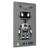 Captcha Robot - Ich bin ein Roboter Klemmbrett (Rechts)