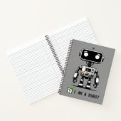 Captcha Robot - Ich bin ein Roboter Notizblock (Innenseite)