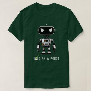 Captcha Robot - Ich bin ein Roboter T-Shirt