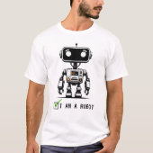 Captcha Robot - Ich bin ein Roboter T-Shirt (Vorderseite)