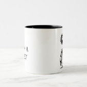Captcha Robot - Ich bin ein Roboter Zweifarbige Tasse (Mittel)
