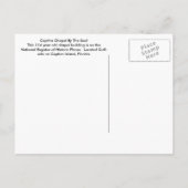 Captiva Florida Kapelle am Meer Postkarte (Rückseite)