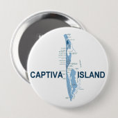 Captiva Insel Button (Vorne & Hinten)