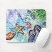 Captiva Insel-Erinnerungen Mousepad (Mit Mouse)
