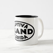 Captiva Insel Florida Zweifarbige Tasse (VorderseiteRechts)