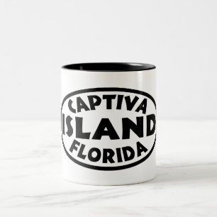 Captiva Insel Florida Zweifarbige Tasse