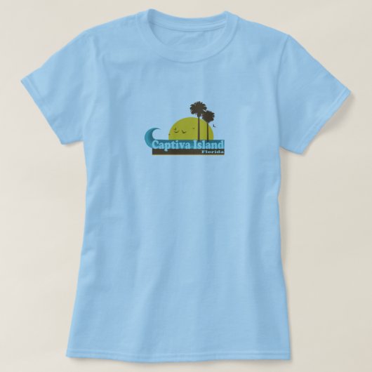 Captiva Insel T-Shirt (Design vorne)