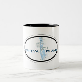 Captiva Insel Zweifarbige Tasse