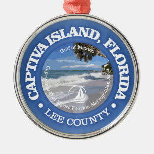 Captiva Island (C) Ornament Aus Metall