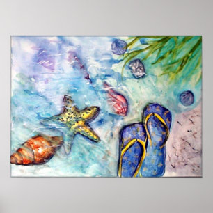 Captiva Island Erinnerungen Poster