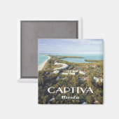 Captiva Island, Florida Foto Magnet (Vorderseite/Rückseite)