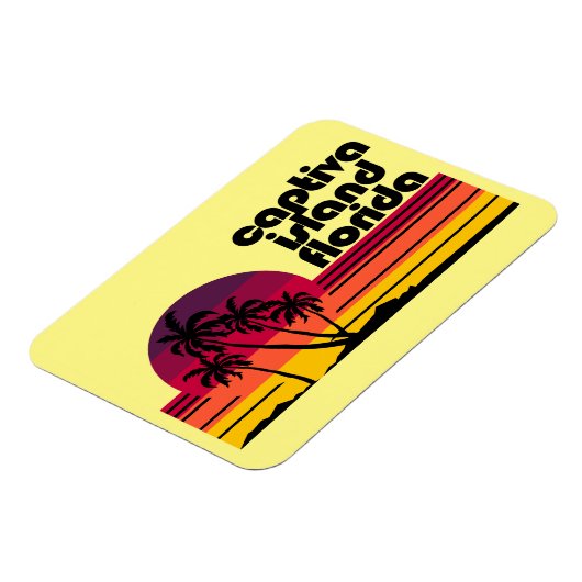 Captiva Island Florida Magnet (Linke Seite)