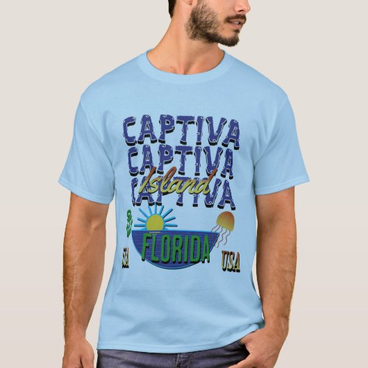 Captiva Island, Florida T-Shirt (Vorderseite)