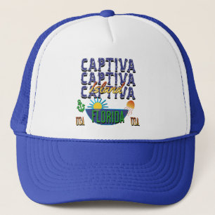 Captiva Island, Florida Truckerkappe