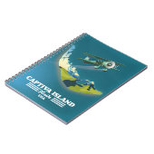 Captiva Island Florida USA Karte Notizblock (Linke Seite)