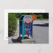 Captiva Island Mailbox - horizontal Postkarte (Vorne/Hinten)