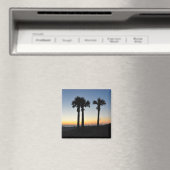 Captiva Island Palme Trees at Sunset Florida Magne Magnet (In Situ (Geschirrspüler))