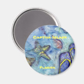 Captiva Island Wasserpark California Magnet (Vorderseite/Rückseite)