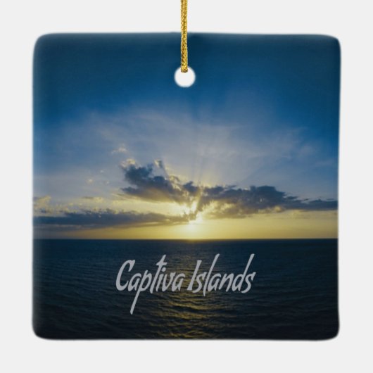 Captiva Islands Florida Keramikornament (Rückseite)