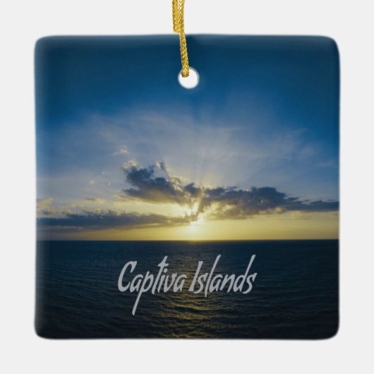 Captiva Islands Florida Keramikornament (Vorderseite)