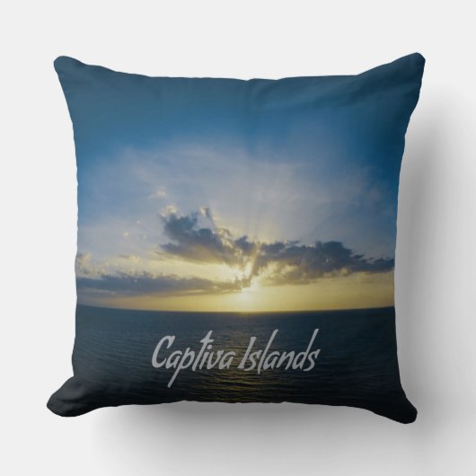Captiva Islands Florida Kissen (Vorderseite)