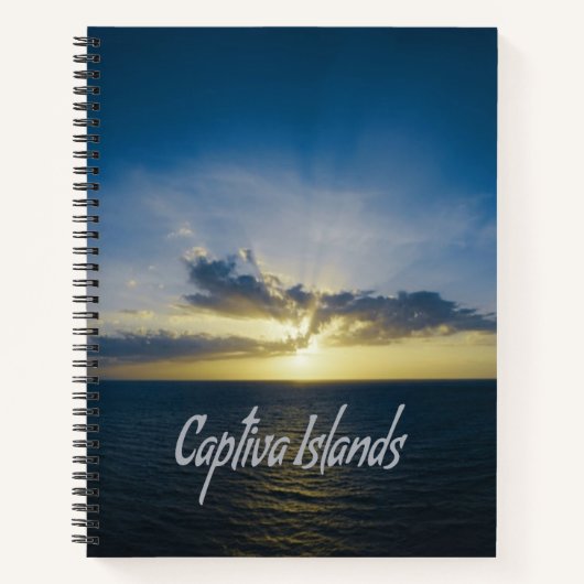 Captiva Islands Florida Notizblock (Vorderseite)