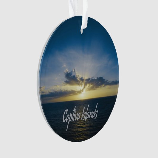 Captiva Islands Florida Ornament (Vorderseite)