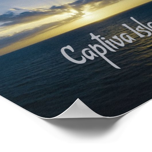 Captiva Islands Florida Poster (Ecke)