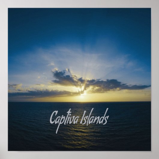 Captiva Islands Florida Poster (Vorne)