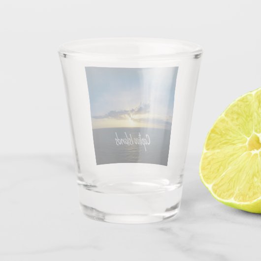 Captiva Islands Florida Schnapsglas (Rückseite)