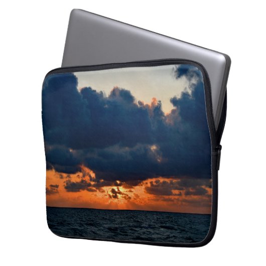 Captiva Sunset Laptopschutzhülle (Vorderseite Links)