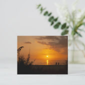 Captiva Sunset Postcard Postkarte (Stehend Vorderseite)